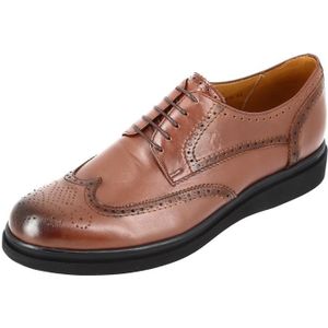 DERBY Chaussure homme derby en cuir Cognac