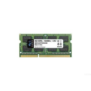 MÉMOIRE RAM Mémoire RAM 8 Go sodimm DDR3L, 1600 Mhz, NELBO ori