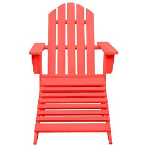 FAUTEUIL JARDIN  Fauteuil - UMR - Rouge Chaise de jardin Adirondack