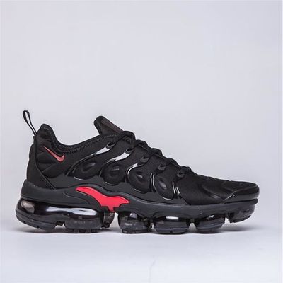 vapormax noir et rouge homme