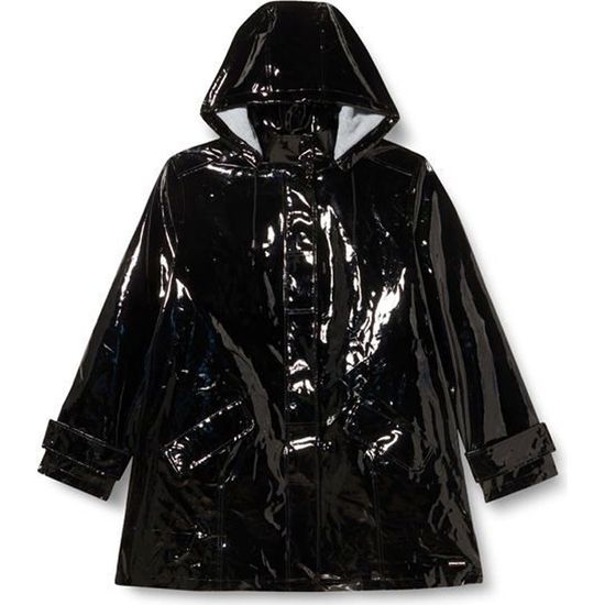 Fxkareiten Vestes de pluie - Coupe-vent - Pour femme - Avec capuche