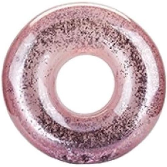 Bouée De Natation Arc-en-ciel à Paillettes Haierdidi – 75 X 35 Cm, Charge Max 75 Kg, PVC Résistant