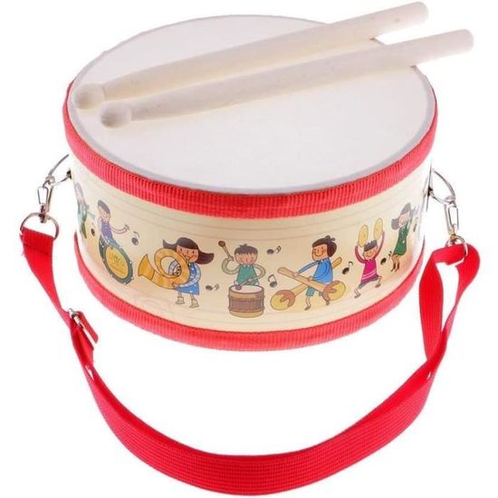 Hzuisst Set De 11 Instruments De Musique En Bois Pour Enfants - Jouets Montessori, Tambourin, Maracas, Cadeau Fille Garçon Dès 3 Ans