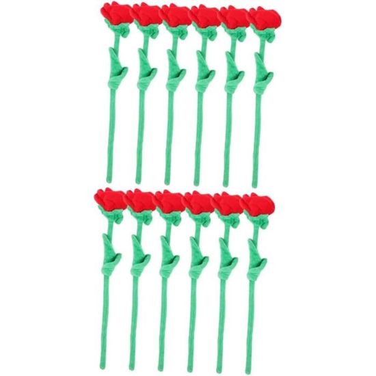 Lot De 9 Mini Citrouilles En Peluche - Décoration Automne, Tige Bois, Nœud Jute, Couleurs Marron Et Blanc