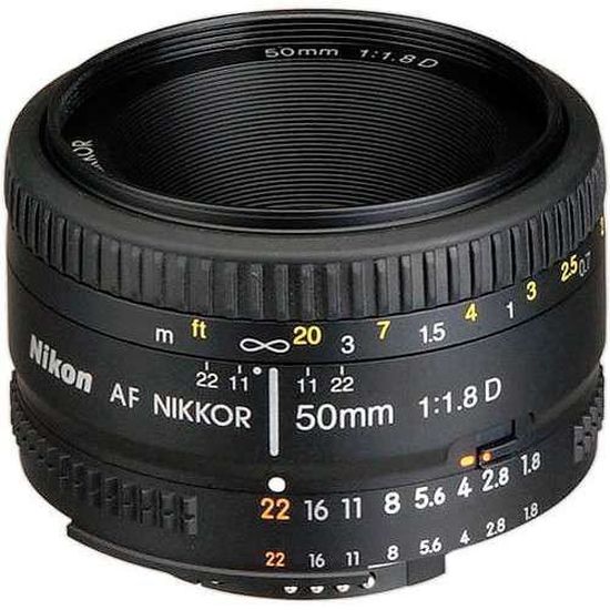 Objectif Nikon Nikkor 50 mm f-1.8 D-AF