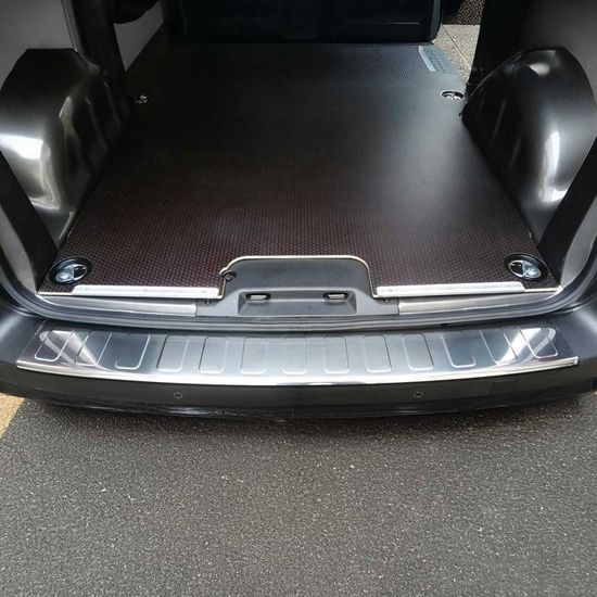 Anti-rayure Coffre Protection De Pare-chocs Arrière De Voiture, Pour VW Touareg Seuil Coffre Acier Inox Anti-rayure Coffre Protection De Pare-chocs Arrière De Voiture, Pour VW Touareg Seuil Coffre Acier Inox