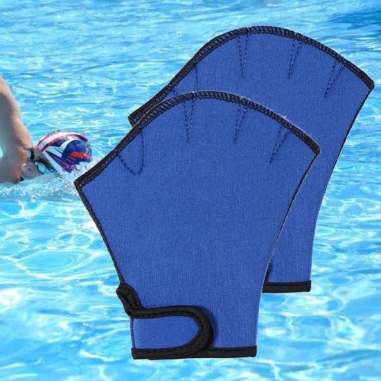 Palmes De Natation Mains Zocipro - Plaquettes Entraînement, Réglables - Argent, Pour Adultes Et Enfants