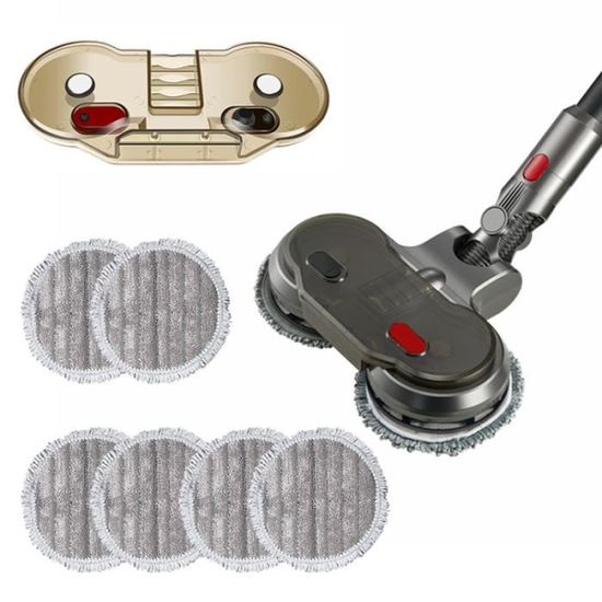 Accessoire de nettoyage compatible avec dyson V15 Aspirateur sans fil  Pièces de rechange Brosse de tête de vadrouille électrique