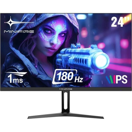 Minifire ゲーミングモニター180Hz/24.5インチ/IPS/フルHD /1MS