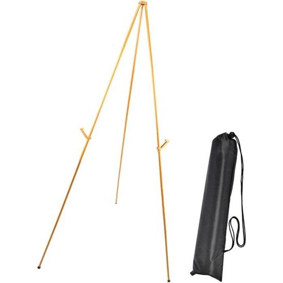 Chevalet Pliant Trépied Portable Mutualsign 168cm Noir - Chevalet Peinture Mariage Présentation Affiches