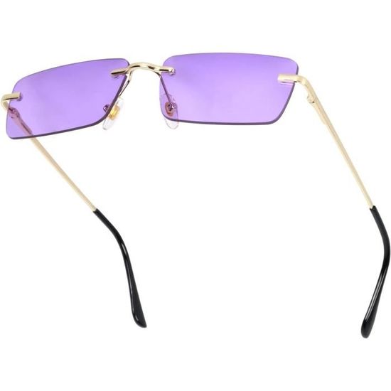 Lunettes De Soleil Vintage Style Bois Et Doré - Pour Femme - Neuves Avec étiquettes