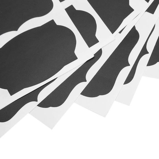 12 Autocollants Silhouettes Pour Pots Mason - Motifs Nuage, Soleil, Lune, étoiles - En PVC, Imperméables, Déco DIY - 12