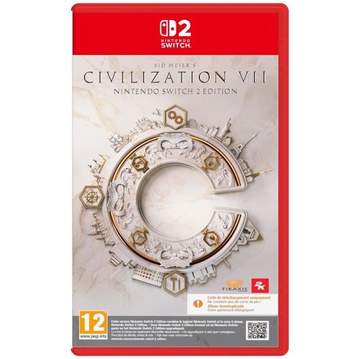 Sid Meier' Civilization Vii Code De Téléchargement Switch 2 2k - vue 4