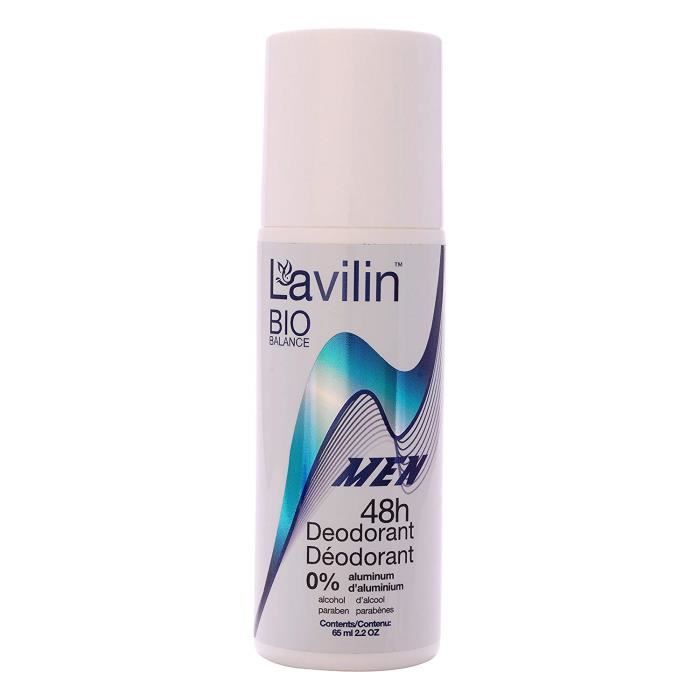 Lavilin 65 ml 48 Heures Naturel Déodorant à bille pour homme