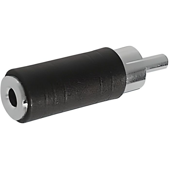 Adaptateur jack 3,5mm femelle vers rca male - mono