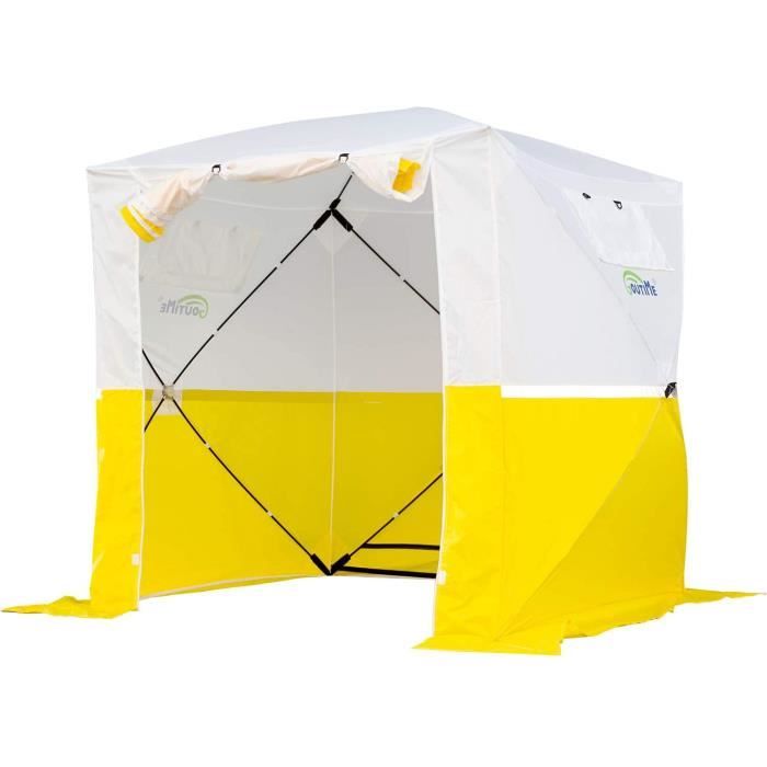 Goutime Tentes instantanées,2x2m Imperméable Barnum Pliant de Camping,Multifonction Tentes D'ActivitéS
