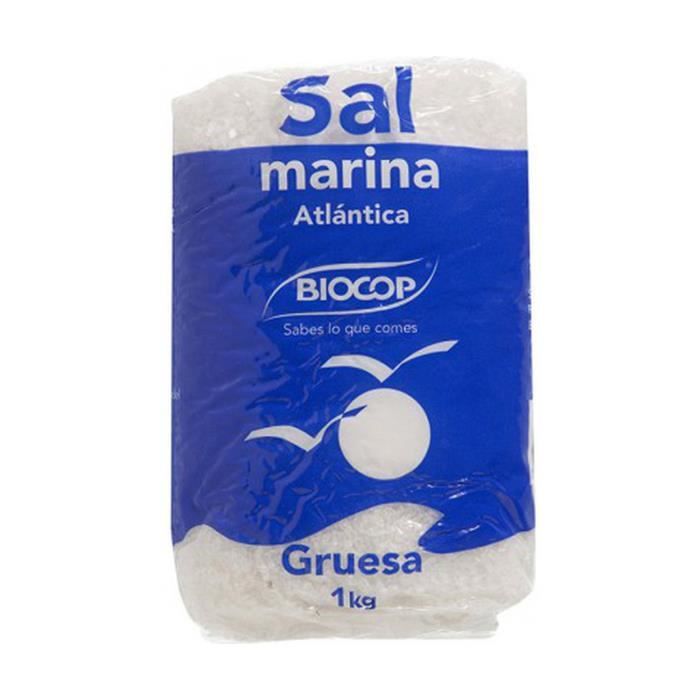 BIOCOP - Gros sel de mer de l'Atlantique 1 kg