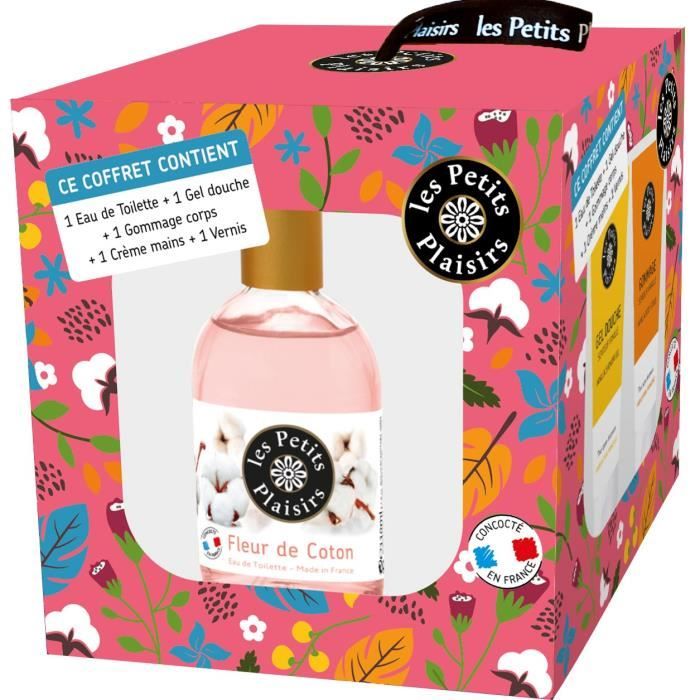 LES PETITS PLAISIRS Coffret Nature eau de toilette - Senteur Fleur de Coton