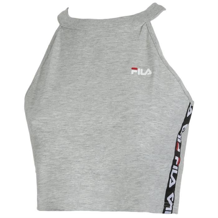 sweat melody cropped top femme fila 687074 S Gris