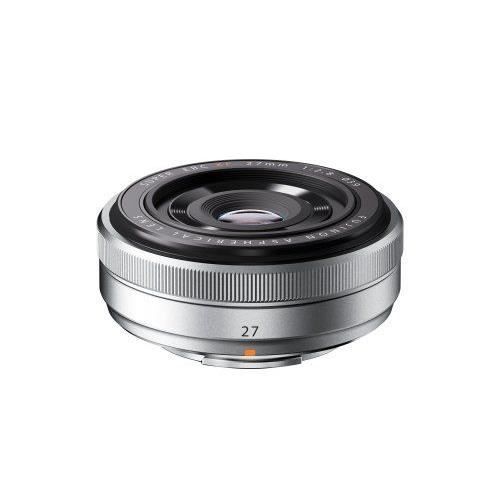 Fujifilm 11507 Objectif Fujinon XF 27 mm/F2.8 Pancake Argent