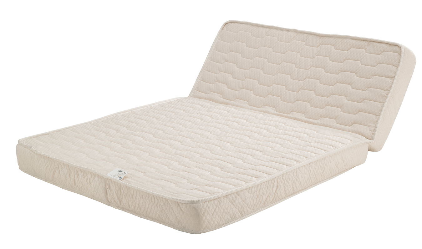 Matelas Ferme Pour tous BZ 140x200 x 15 cm - Découpe Assise 60 cm - 5 zones de Confort - Noyau Poli Lattex HR Dernière Génération