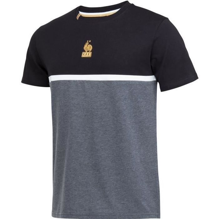 T-shirt FFF - Collection officielle EQUIPE DE FRANCE - Homme - Gris