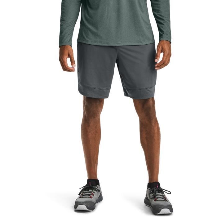 Short Under Armour Training Stretch - gris foncé/noir - XS