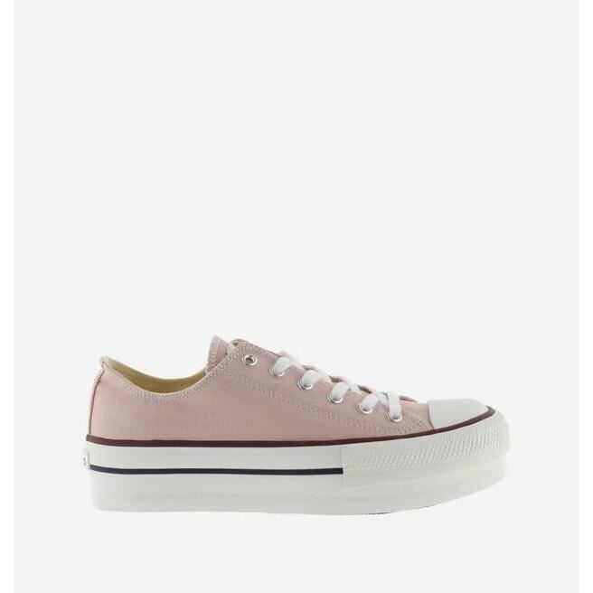 Sneakers femme Victoria double toile Tribu - rose/blanc - 39