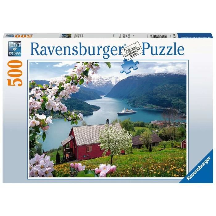 Ravensburger puzzle Idylle scandinave 500 pièces