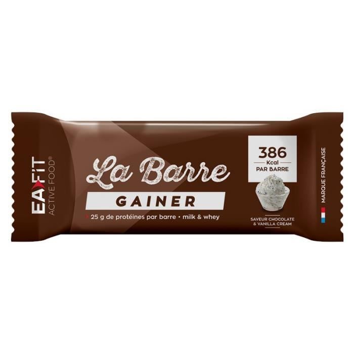 EAFIT La Barre Gainer Chocolat & Vanille Cream - 90 g