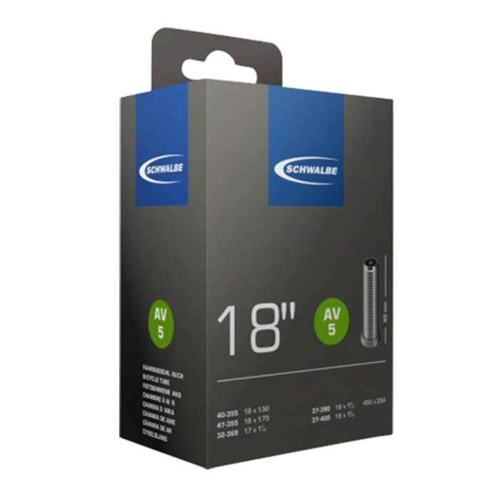 Chambre à air Schwalbe - 450A / 18x1,75 40-355 à 37-400 Schrader 40 mm