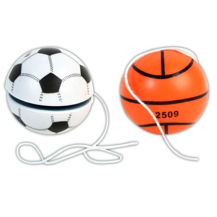 Yoyos ballons de foot (x6)