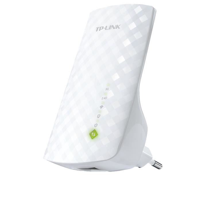TP-LINK AC750, Network repeater, 750 Mbit-s, Windows 2000,Windows 2000 Professional,Windows 7 Home Basic,Windows 7 Home Basic x64