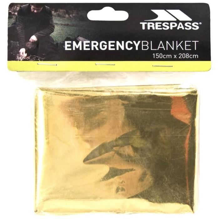 TRESPASS - Accessoire - COUVERTURE DE SURVIE