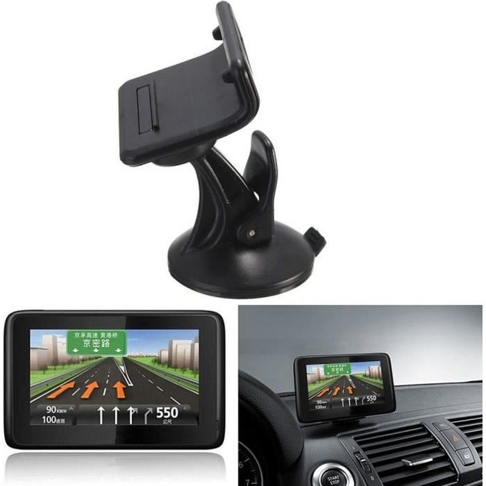 FIXATION GPS - SUPPORT GPS 1x support d'aspiration de pare-brise de voiture