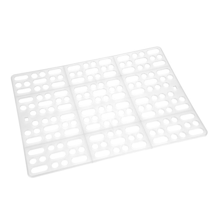 Comparer les prix de Tapis de cage à lapin blanc durable 33,7 x 24,5 cm, facile à nettoyer, coussin de nid pour cochon d'Inde Totoro