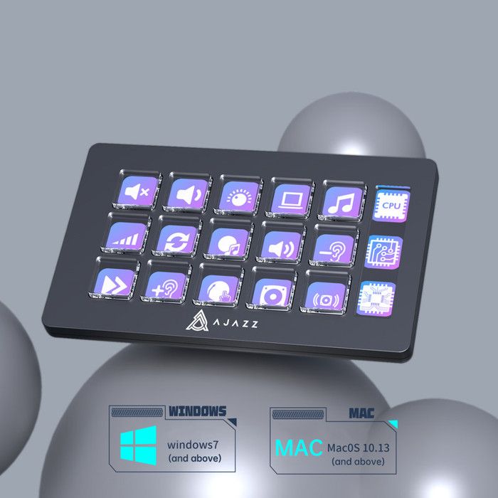 AJAZZ AKP153E Clavier contrôleur - vue 2