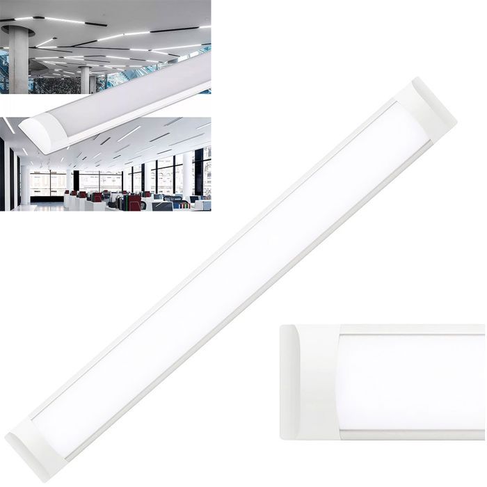 Panneau Lumineux En Saillie Led Toolight Rsl011-35N Lampe De Plafond Monté En Surface Led Blanc 120 X 75 X 2 5 Cm