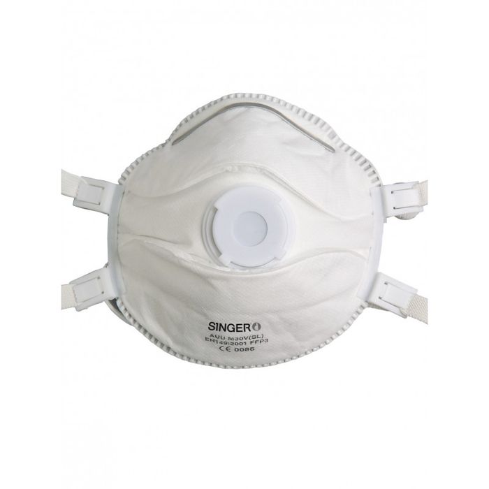 Masque Protection Respiratoire AirGearPro G-500 - Anti-poussière Et Gaz Avec Filtres Et Lunettes Incluses