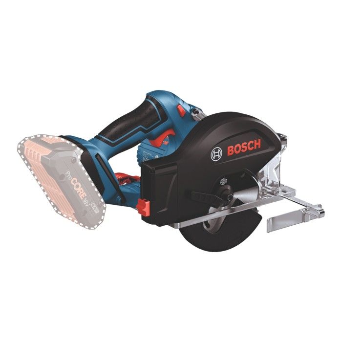 Bosch GKM 18V 50 Professional Scie circulaire sans fil 18 V 136 mm Brushless + 1x batterie 4 0 Ah + Boxx sans chargeur - vue 2