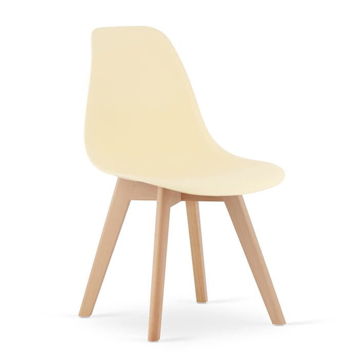 KOMODEE Chaise CHIETI - crème x 1 46x80x55 cm