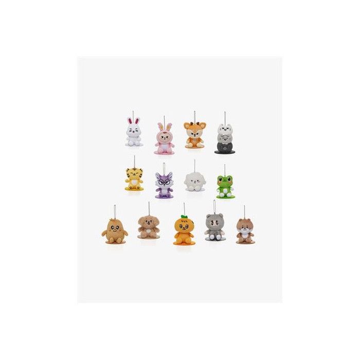 アイドル Thepalee [MINITEEN] MAGNET PLUSH KEYRING SEVENTEEN MINITEEN OFFICIAL MD MAGNET PLUSH KEYRING - Kpop USA