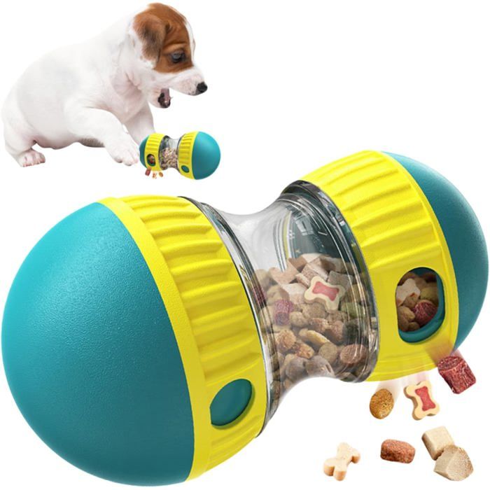 Jouet interactif pour chien - ULISEM - Distributeur de friandises - Jeux dintelligence