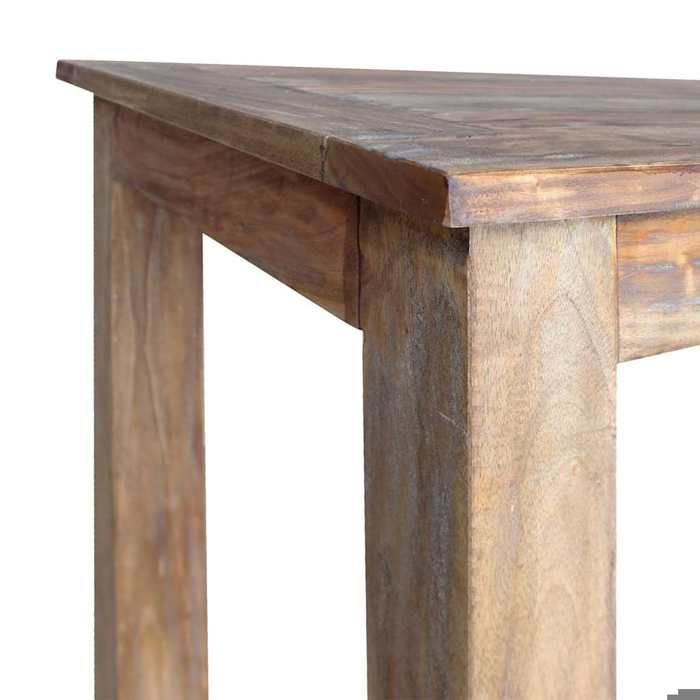 Table cuisine CLOUD Brun Table à manger - Design Élégant - bois dacajou massif 120x60x77 cm - tt294