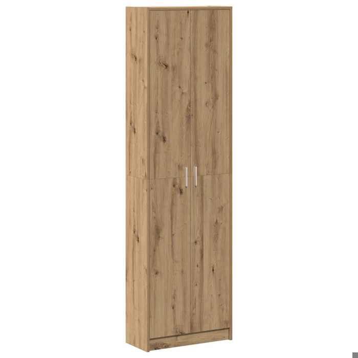 NOUVEAU Organisateur vêtements - Armoire penderie - Chêne artisanal - 55x25x189cm Bois dingénierie - Anti lhumidité - pour chambre