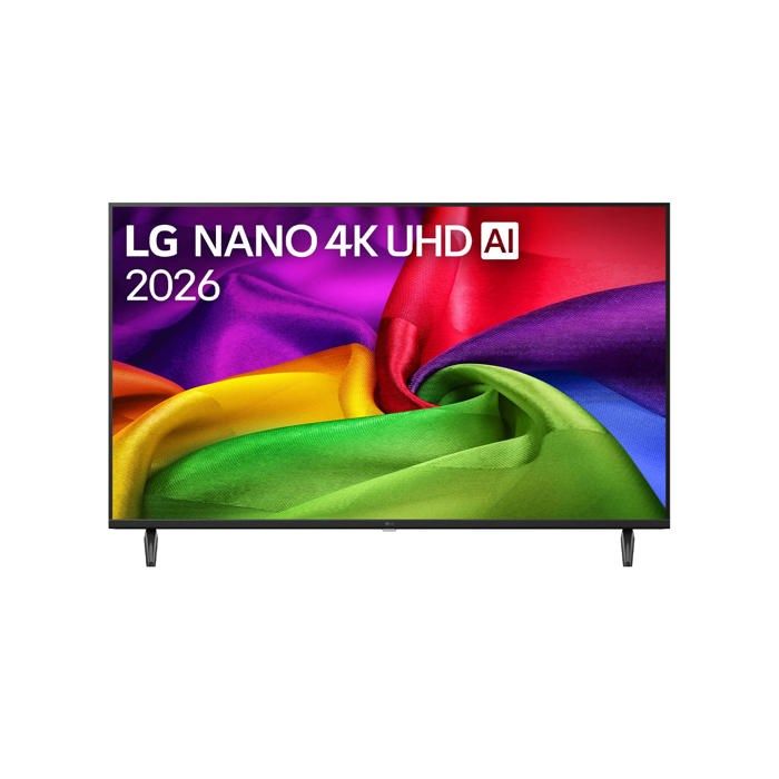 Téléviseur LG 43NU800B3LC 43 Ultra HD 3840x2160 Processeur IA α7 Gen9 quadricœur Smart TV webOS Wi‑Fi