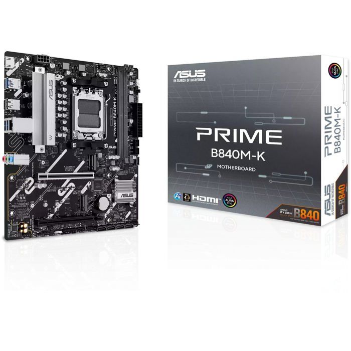 ASUS PRIME B840M K AMD B840 Emplacement AM5 micro ATX - vue 5