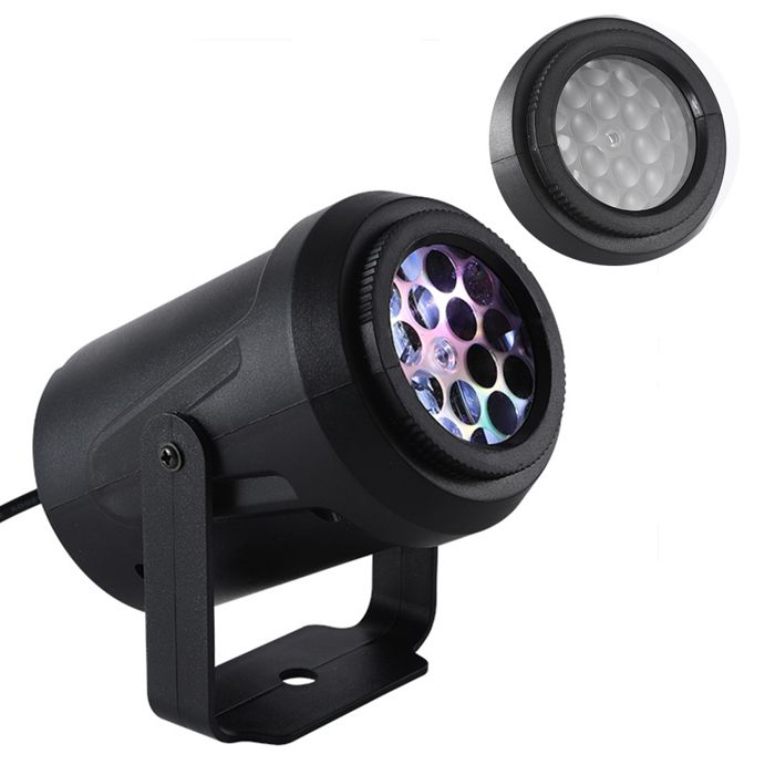 Projecteur ciel de flocon de neige dynamique - Fmalra - led imperméable à leau noël extérieur éclairage projecteur lumière décora
