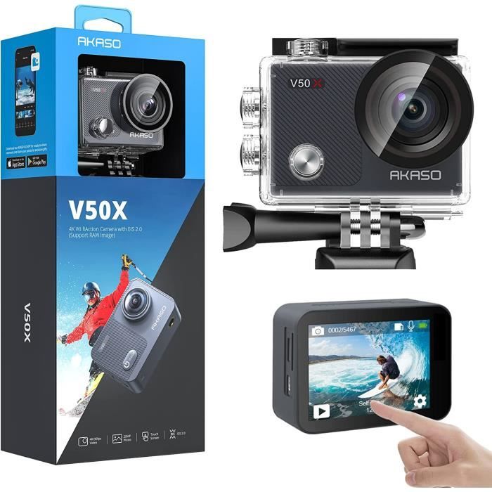 Insta360 X3 - Caméra d'action 360 étanche + 2 batteries supplémentaires +  chargeur + plus 