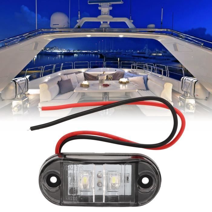 Feux De Position Arrière Nonuiny Pour Ford Mustang 2015-2018 - LED Rouge, Matériau ABS